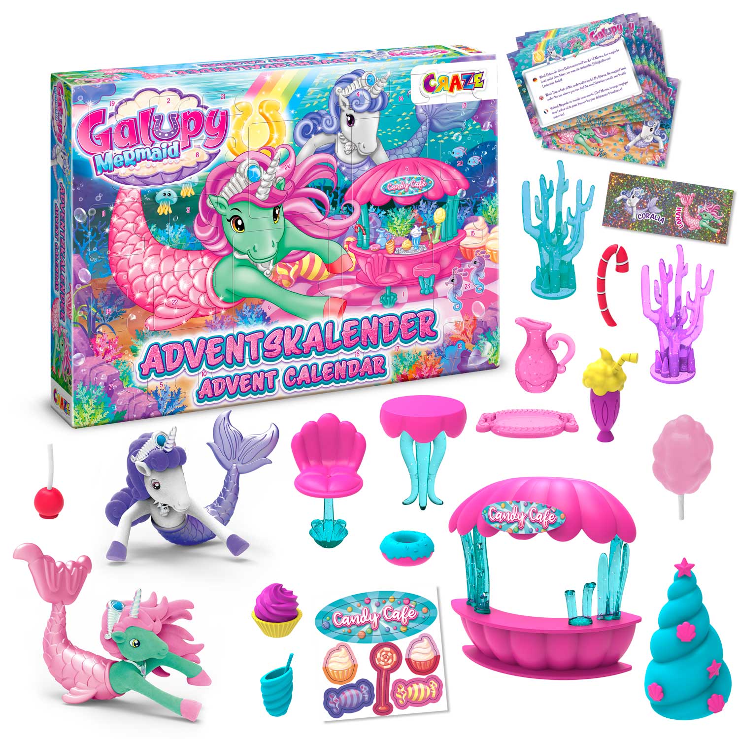 ADVENTSKALENDER - Galupy Mermaid