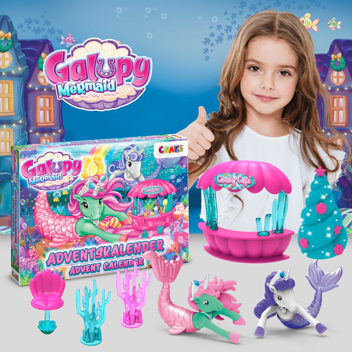 ADVENT CALENDAR - Galupy Mermaid