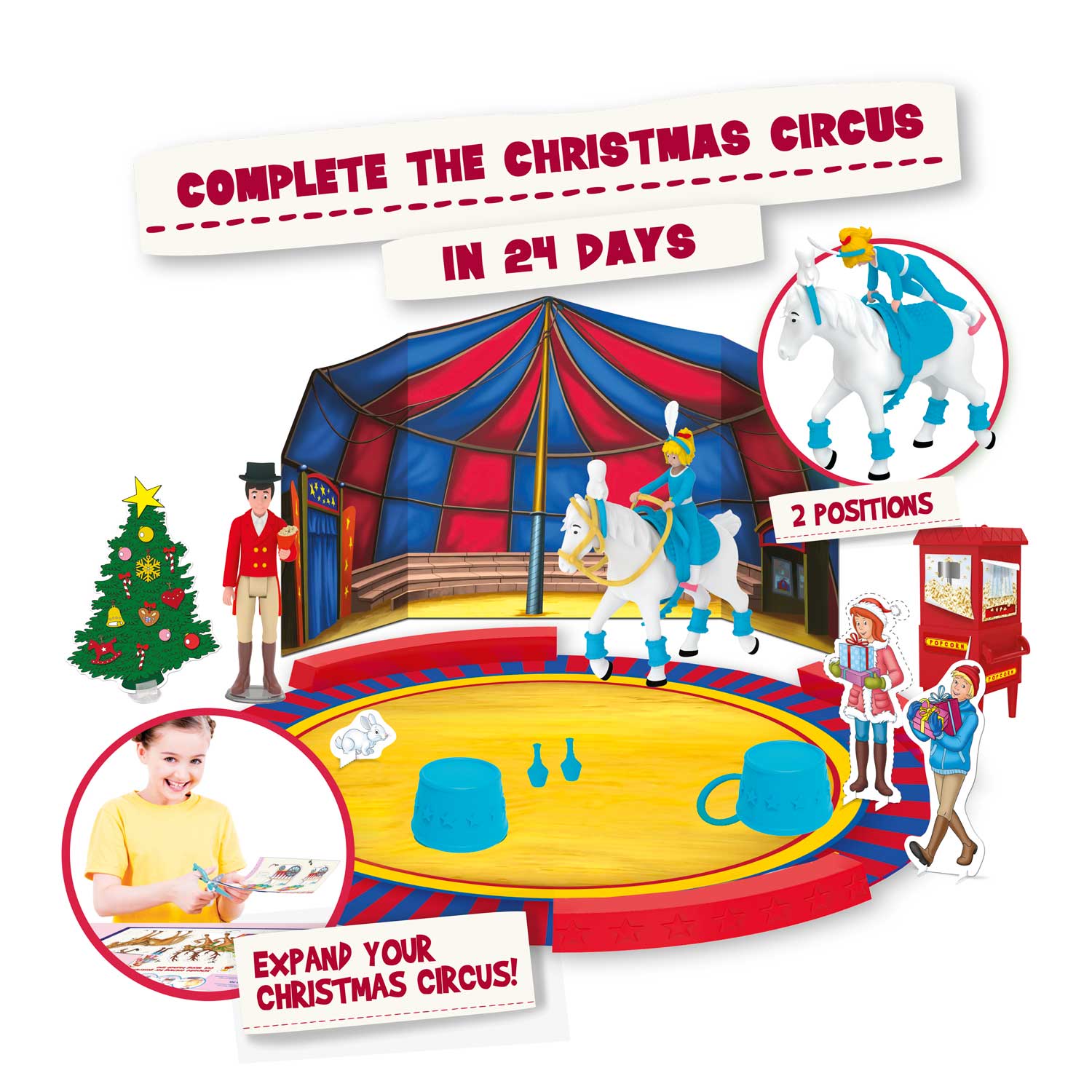 ADVENT CALENDAR - Xmas Circus B&amp;T