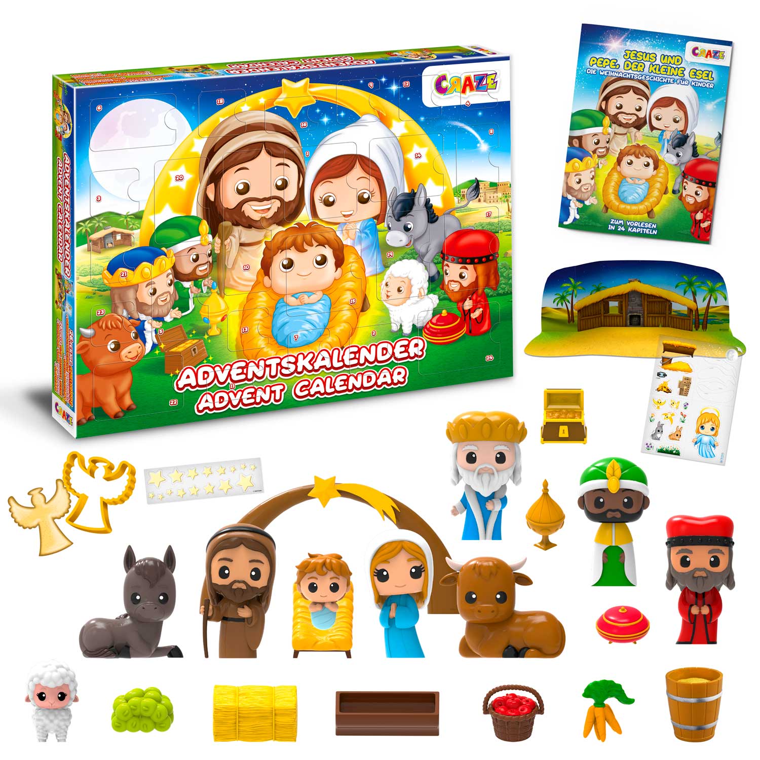 ADVENTSKALENDER - Weihnachtskrippe
