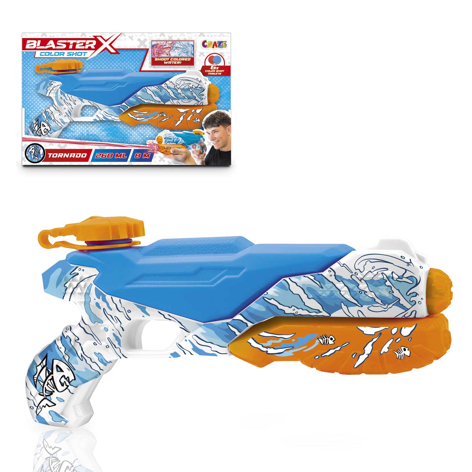 BLASTER-X - Water pistols medium (mixed)