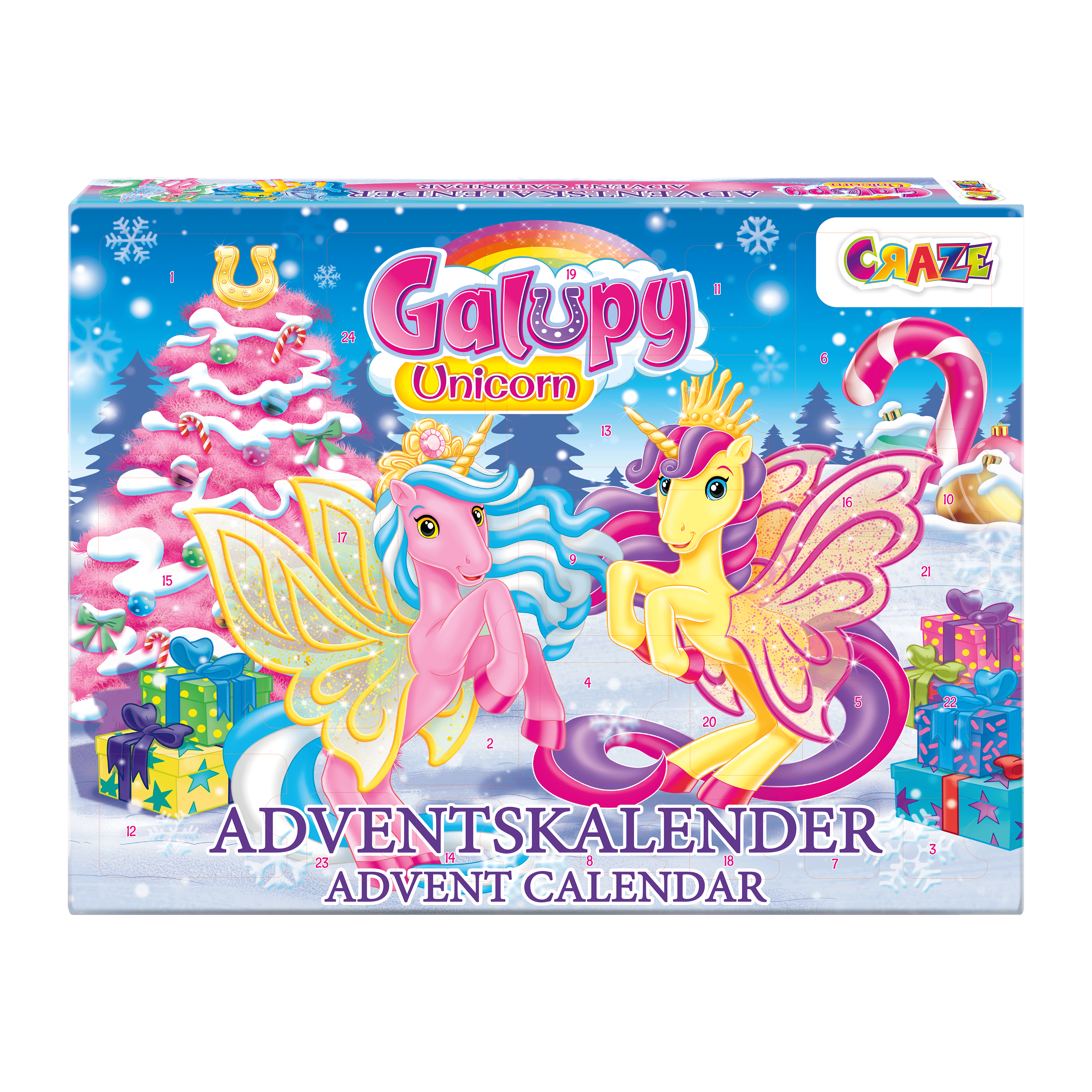 ADVENTSKALENDER - Galupy Unicorn