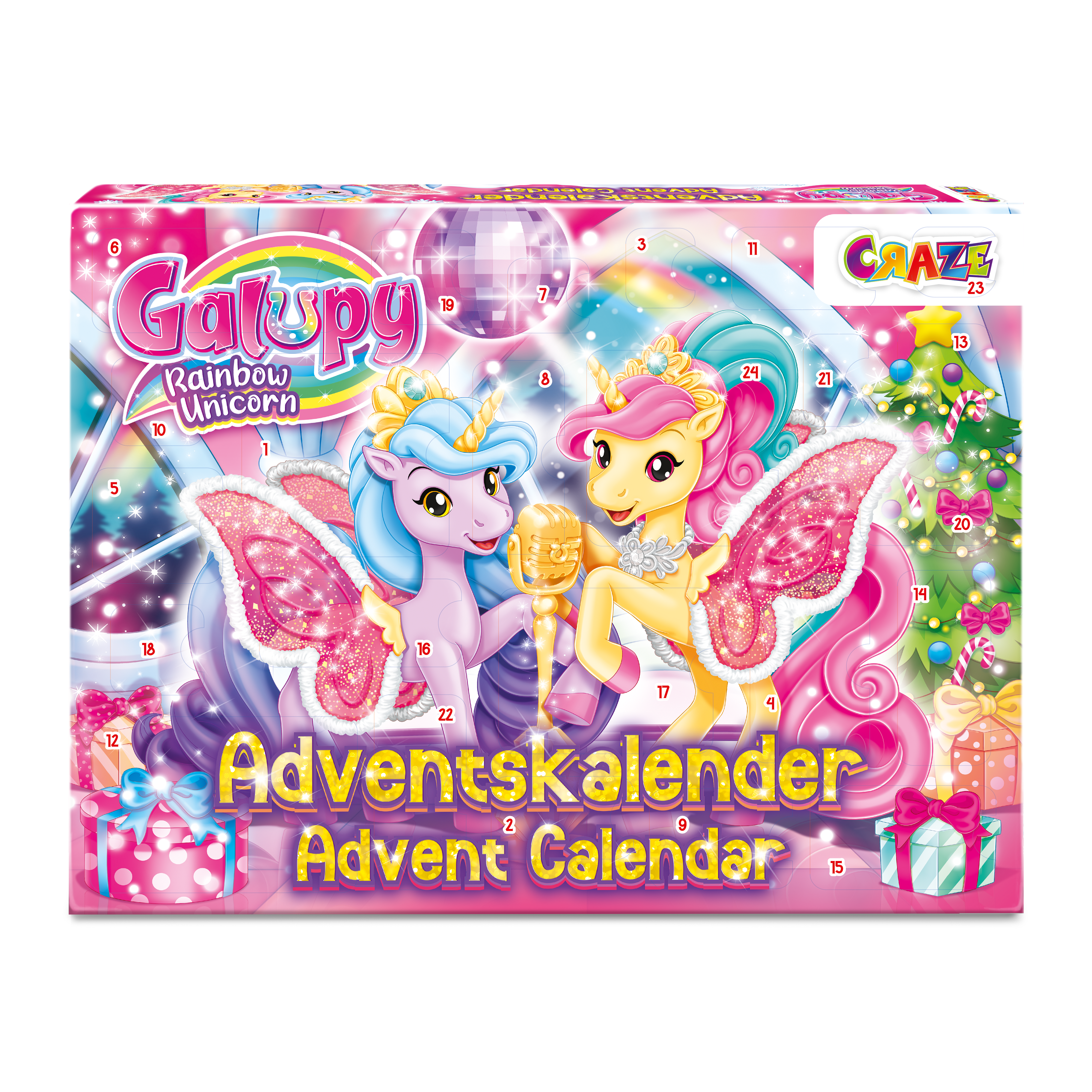 ADVENTSKALENDER - Galupy Rainbow Unicorn