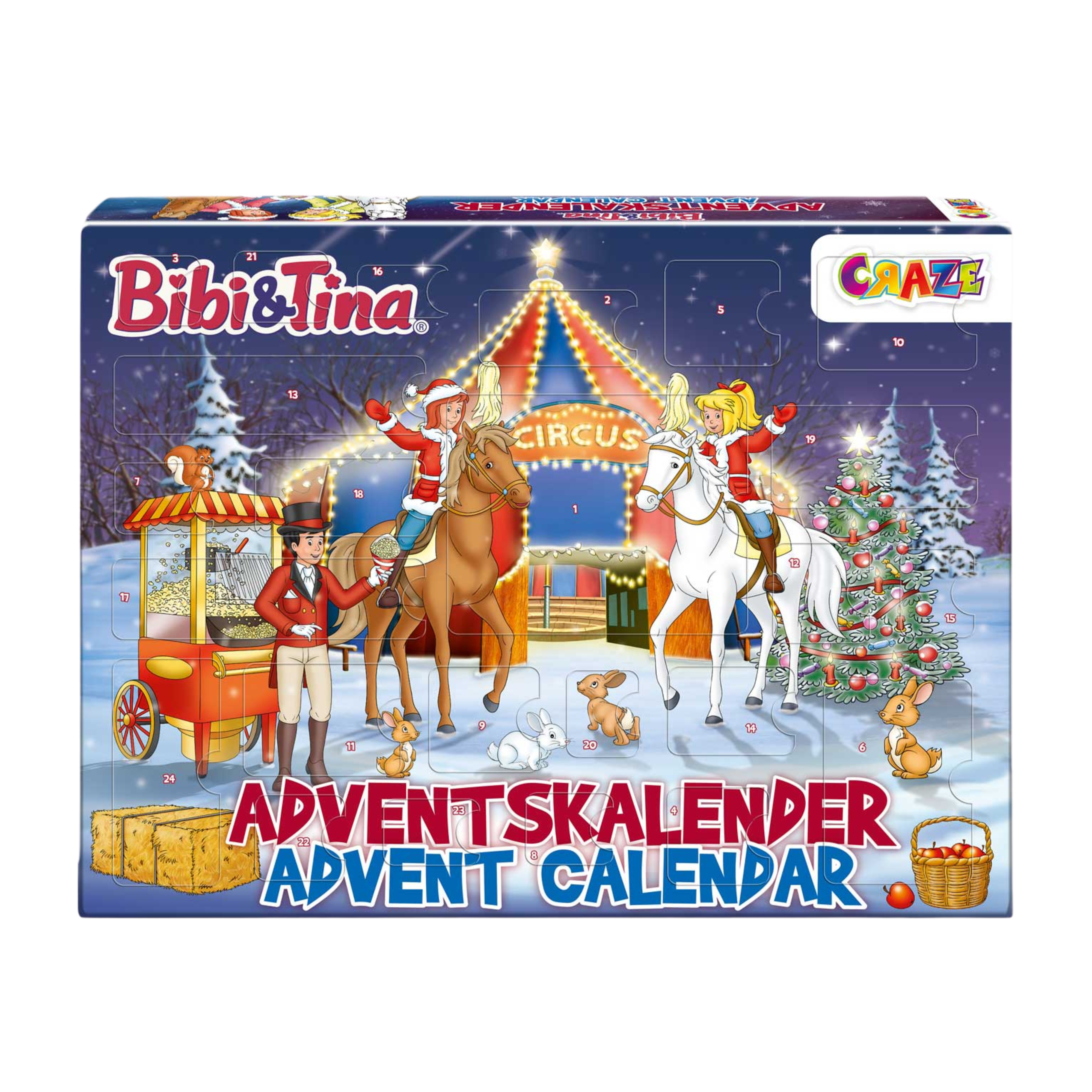 ADVENTSKALENDER - Bibi & Tina Weihnachtszirkus